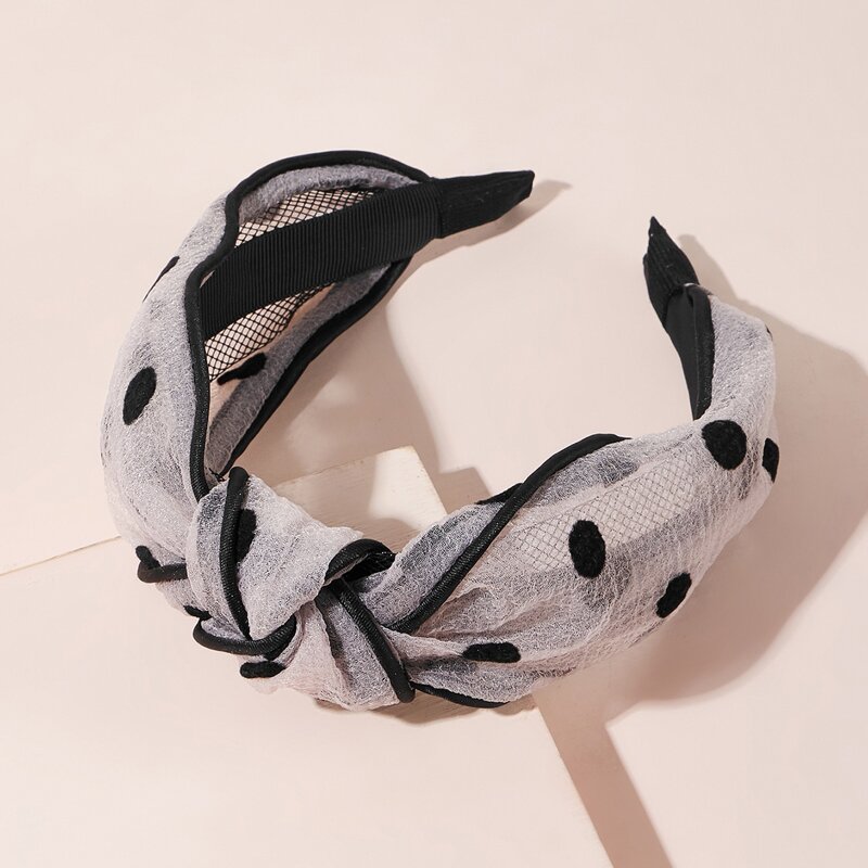 

Polka Dot Knot Headband, Multicolor