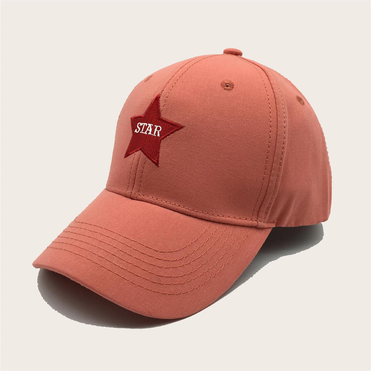 

Letter Embroidery Baseball Cap, Orange