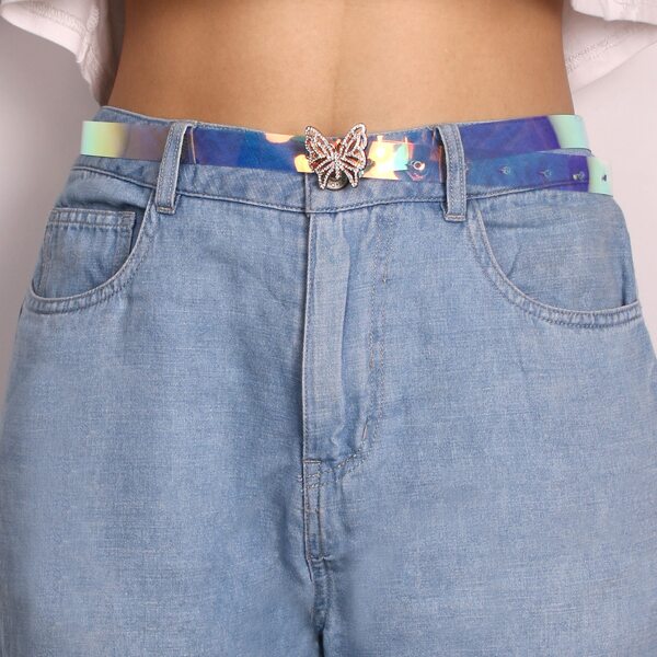 

Butterfly Decor Transparent Belt