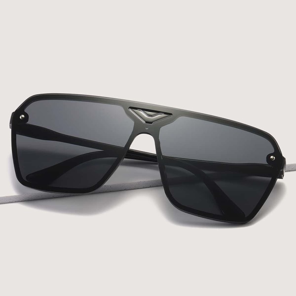 

Flat Top Sunglasses, Black