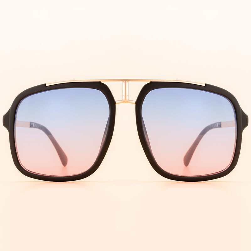 Top Bar Sunglasses, Black