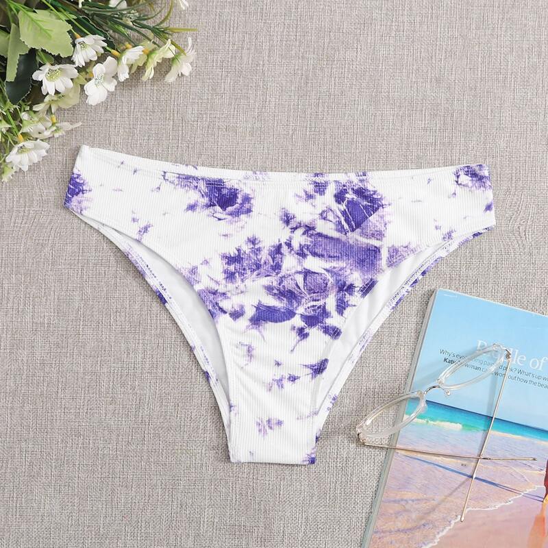 

Rib Tie Dye Bikini Panty, Multicolor