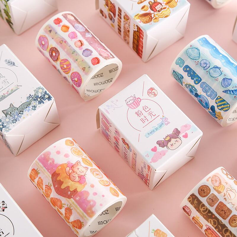 

1pc Random Pattern Wide Tape, Multicolor