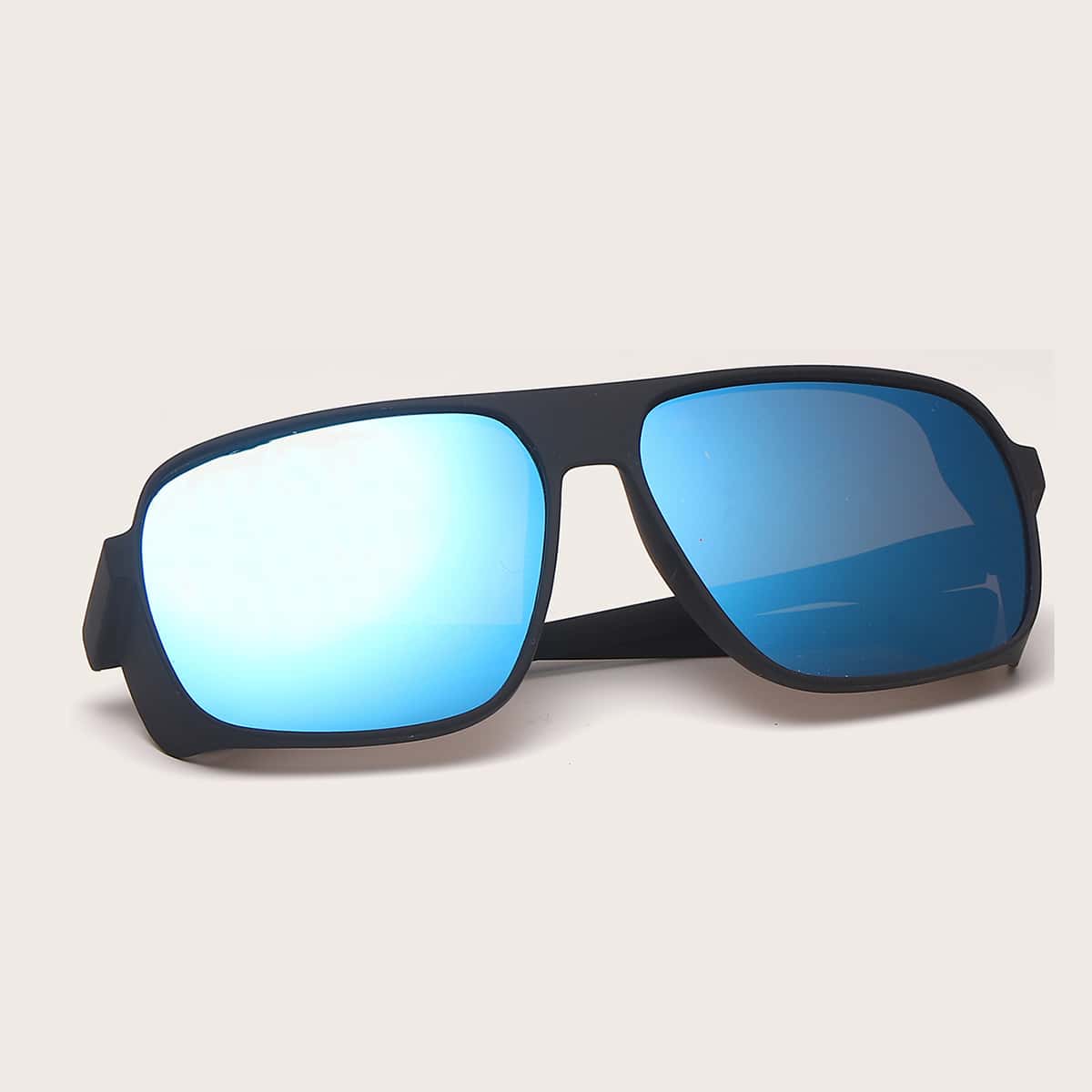 

Guys Flat Top Sunglasses, Blue