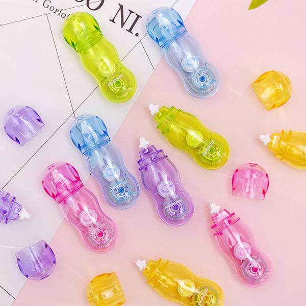 

Прозрачная корректирующая лента 1шт, Многоцветный