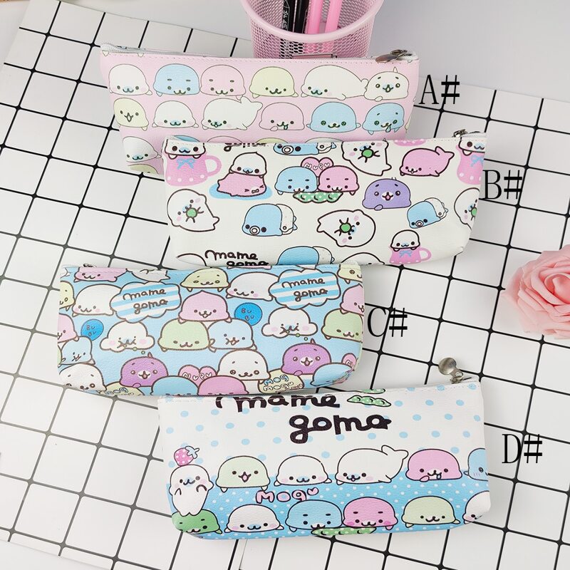 

1pc Cartoon Graphic Pencil Case, Multicolor