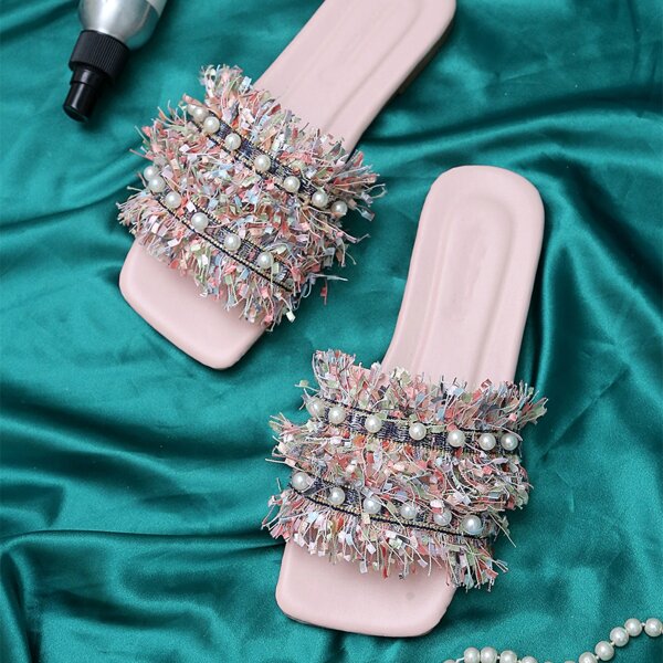 

Faux Pearl Decor Sliders, Multicolor