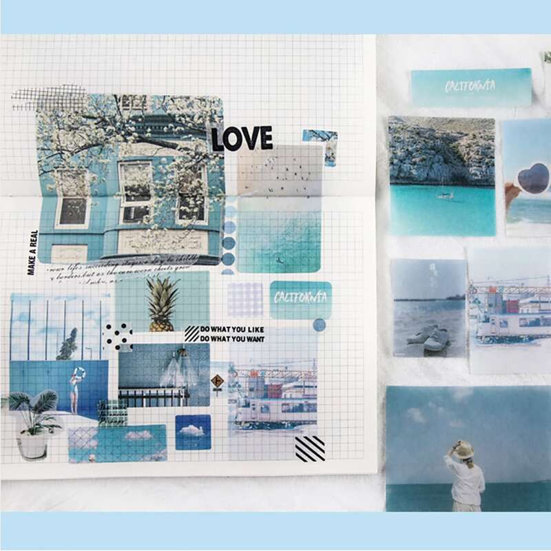

70pcs Mixed Pattern DIY Sticker, Multicolor