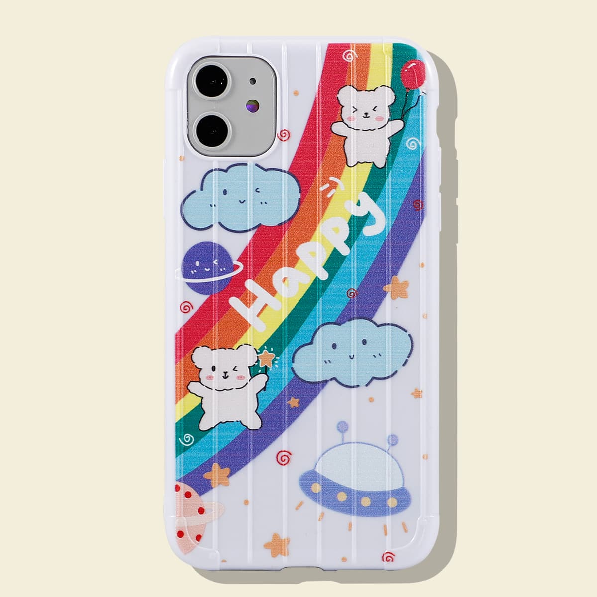 

Cartoon Graphic iPhone Case, Multicolor