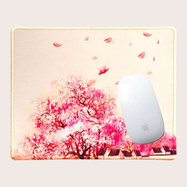 

Flower Print Mouse Pad, Multicolor