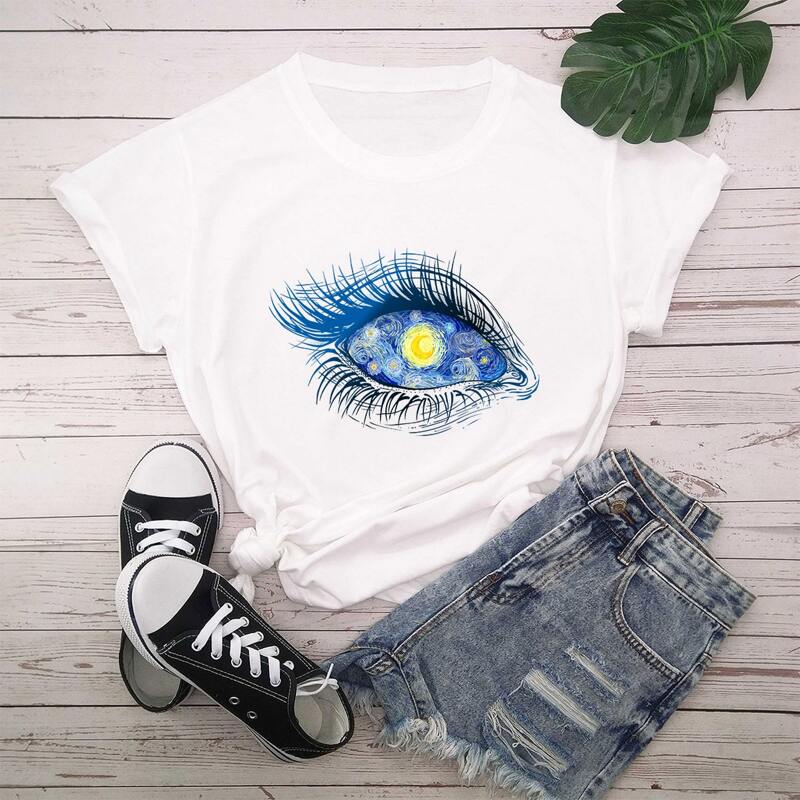 

Eye Graphic Tee, White