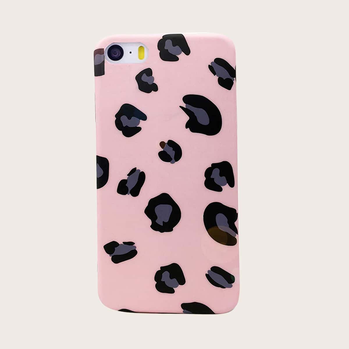 

Leopard Print iPhone Case, Pink