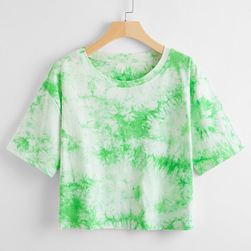 

Tie Dye Tee, Green