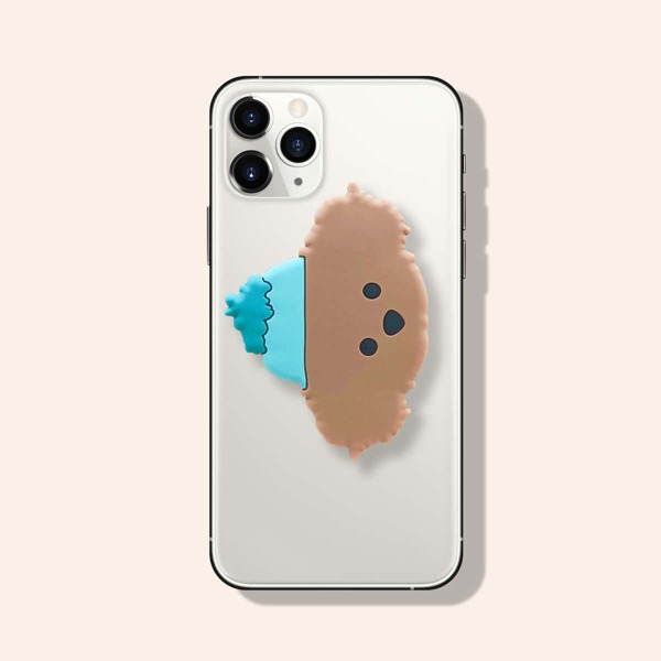 

Cartoon Dog Design Phone Holder, Multicolor