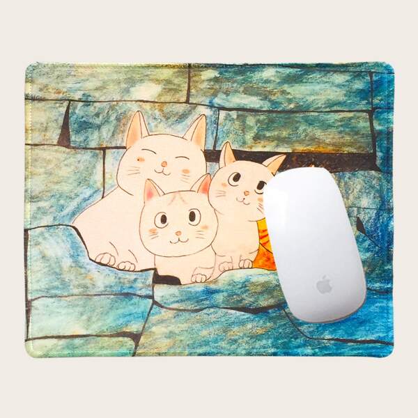 

Cartoon Graphic Mouse Pad, Multicolor