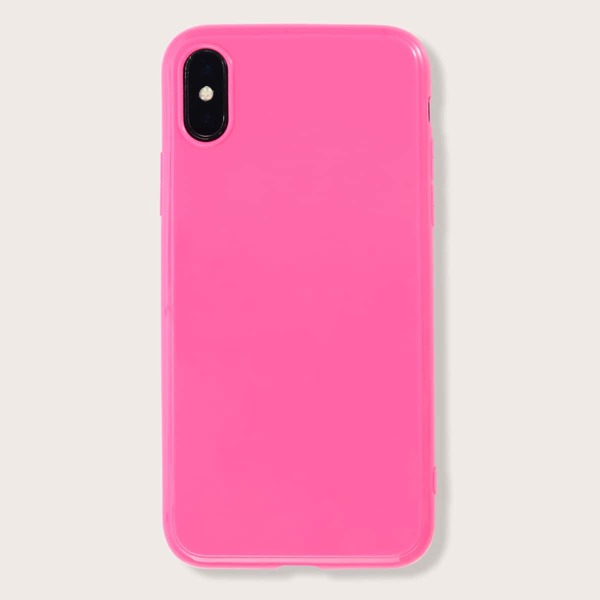 

Plain iPhone Case, Hot pink