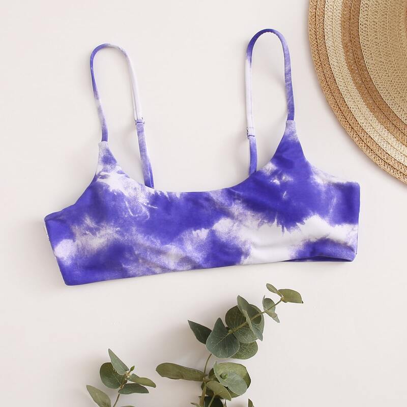 

Tie Dye Bikini Top, Multicolor