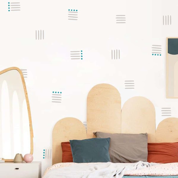 

Geometric Pattern Wall Sticker, Multicolor