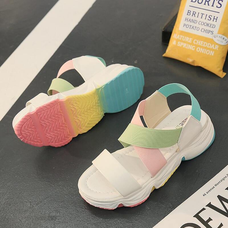 

Macaron Midform Sandals, White