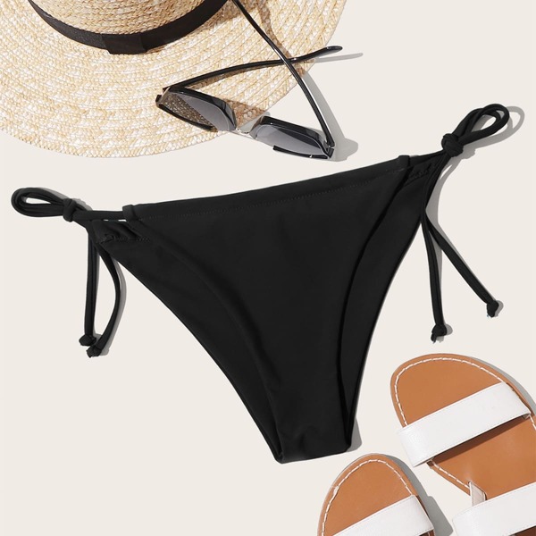 

Tie Side Bikini Panty, Black