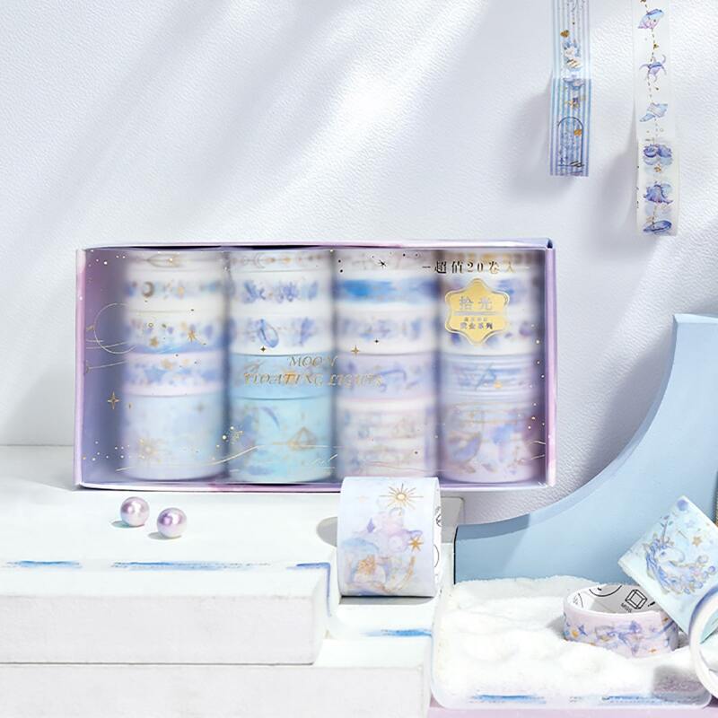 

1box DIY Decorative Tape, Blue