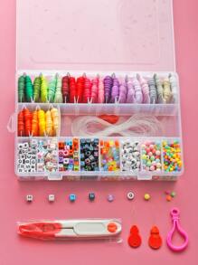 DIY Bead Jewelry Accessory Set - Multicolor - View 2