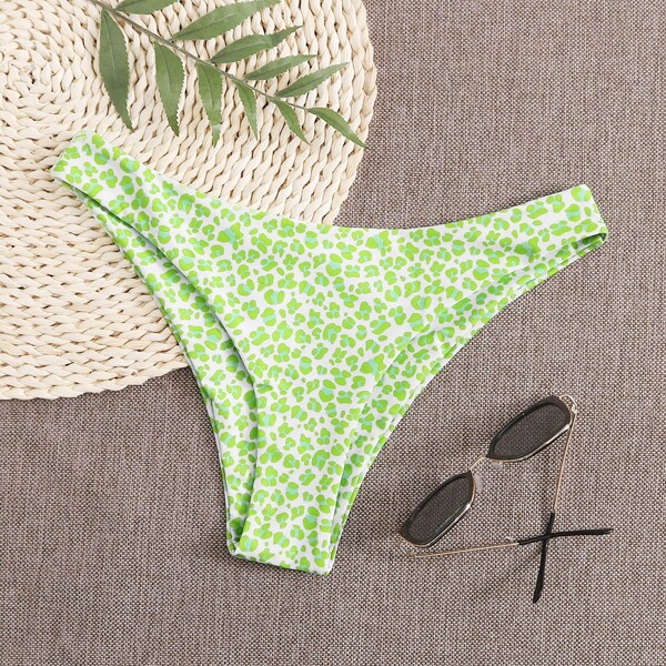 

Leopard Print Bikini Panty, Multicolor
