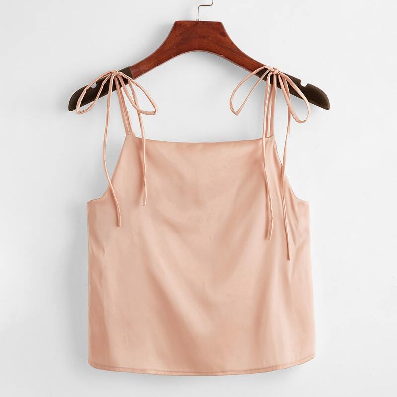 

Tie Strap Cami, Pink