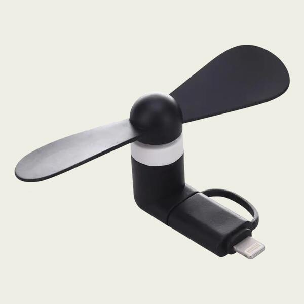 

Mobile Phone Mini Fan, Black