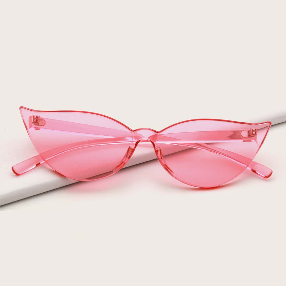 

Rimless Cat Eye Sunglasses