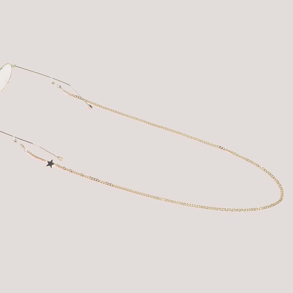 

Star Decor Glasses Chain, Gold