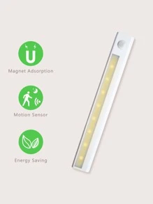 1入組動作感應壁櫥燈 - 黃色 - 查看 2