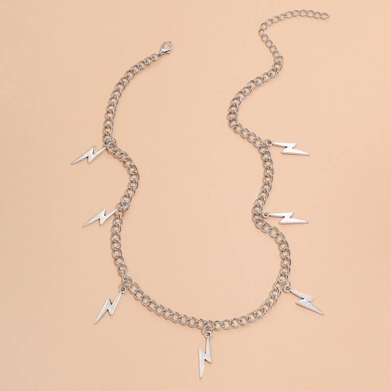 

Thunder Chain Choker, Silver
