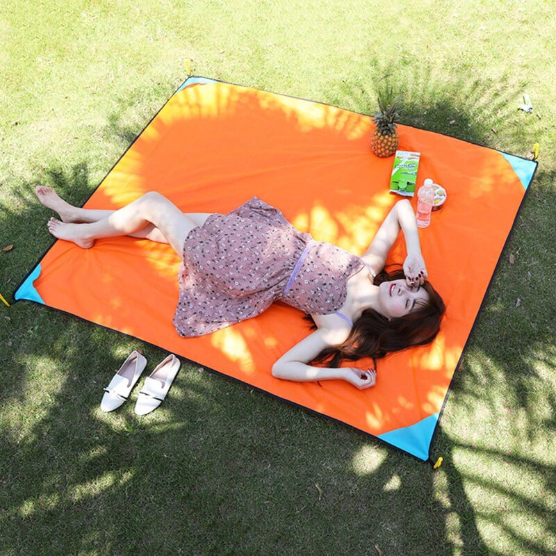 

1pc Random Picnic Mat, Multicolor