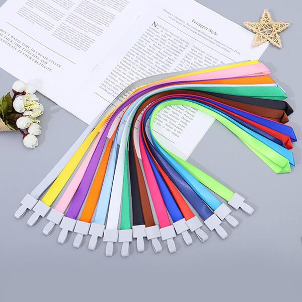 

3pcs Random Color Lanyard, Multicolor