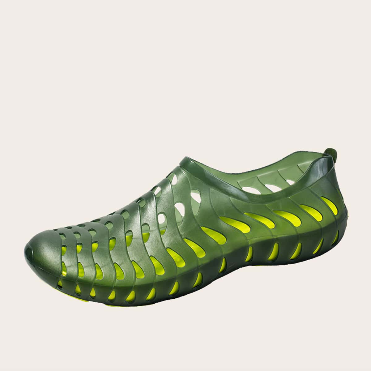

Guys Hollow Out Sandals, Green