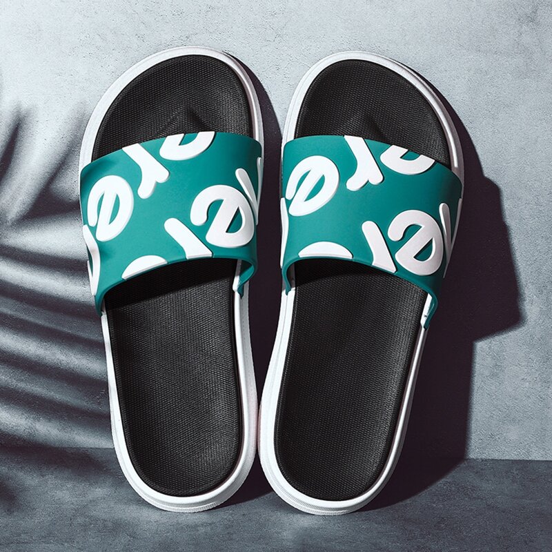 

Guys Letter Graphic Sliders, Blue