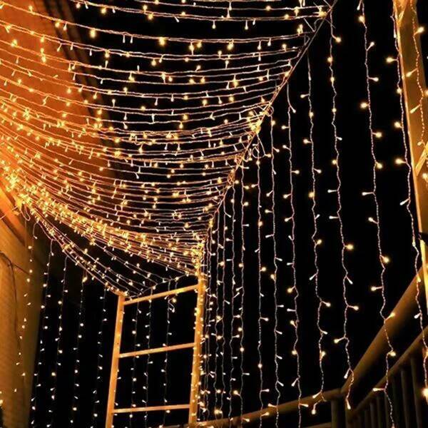 

10M 100pcs Bulb String Light, Yellow