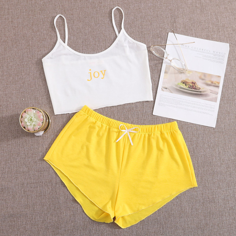 

Letter Graphic Cami PJ Set, Multicolor