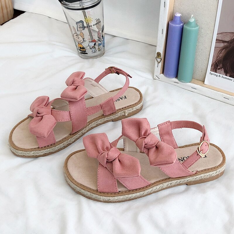 

Bow Tie Slingback Sandals, Pink