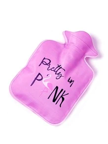 QYeah 1pc Rabbit Plush Water Injection Warm Water Bag, Water Filling Hot Water Bag For Travel, Winter Hand Warmer - Multicolor - View 3