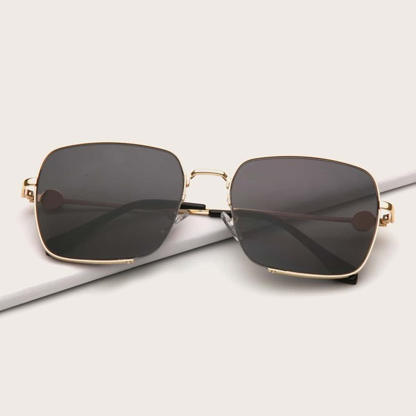 

Metal Frame Sunglasses, Black