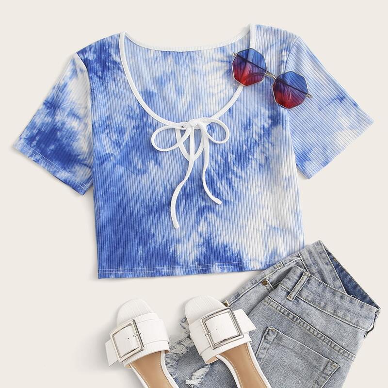 

Tie Dye Tee, Blue