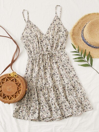 Sommerkleid mit Blümchen Muster