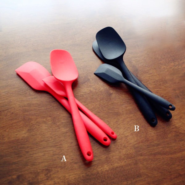 

3pcs Silicone Spatula, Multicolor