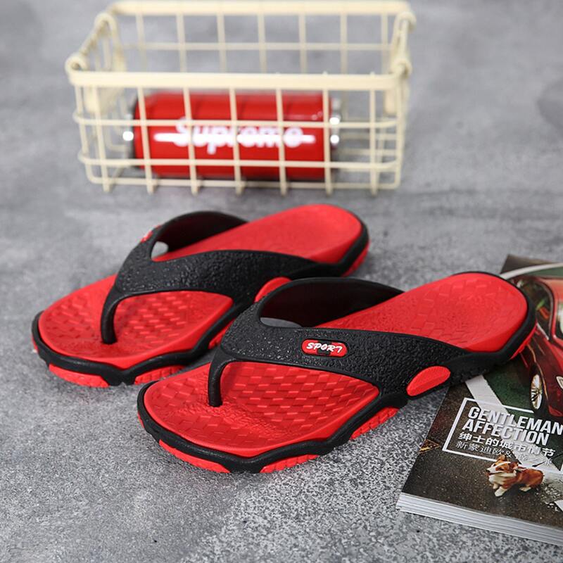 

Guys Wide Fit Flip Flops, Black