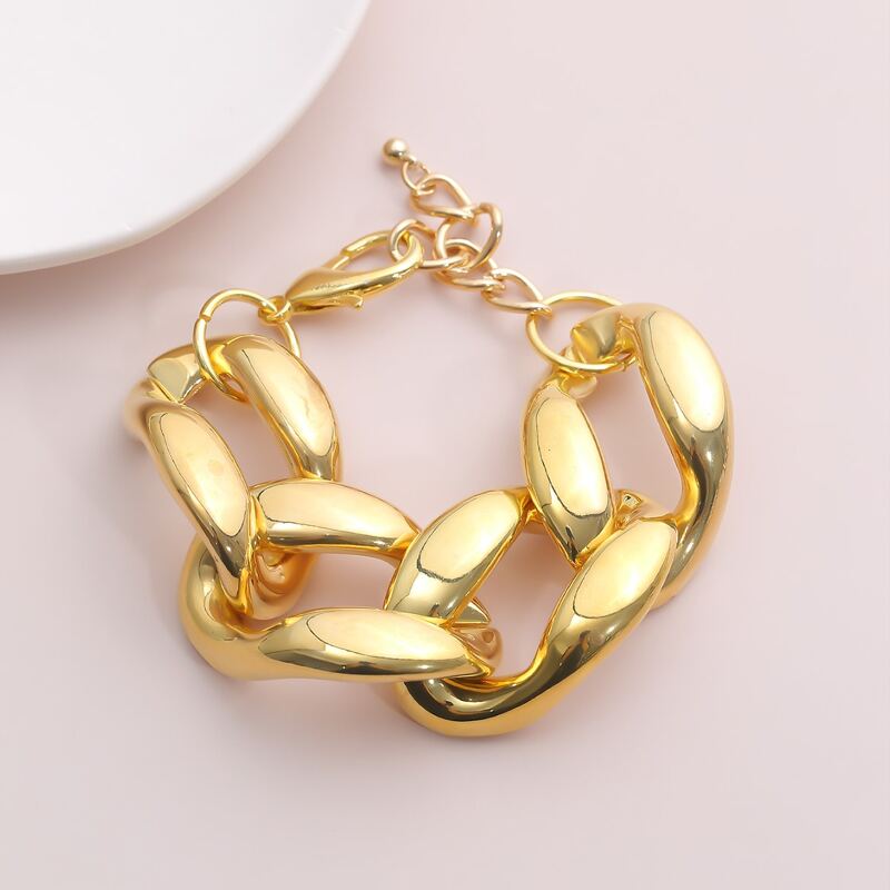 

Chain Decor Bracelet, Gold