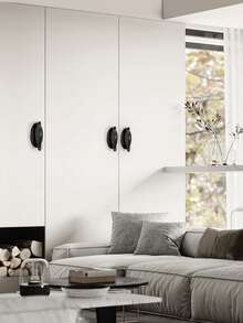 2 piezas manija de cajón - Negro - Ver 5