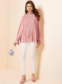 shein ruffle blouse