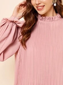 shein ruffle blouse